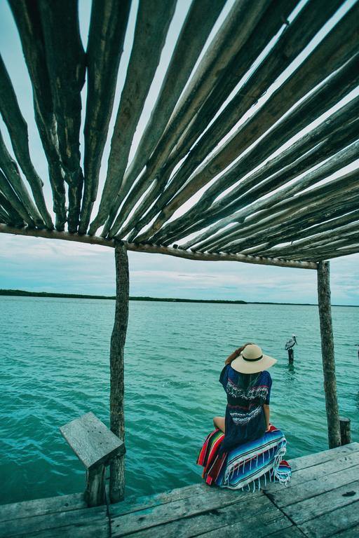 Río Lagartos Hotel Villa De Pescadores المظهر الخارجي الصورة