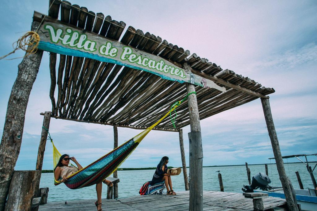 Río Lagartos Hotel Villa De Pescadores المظهر الخارجي الصورة